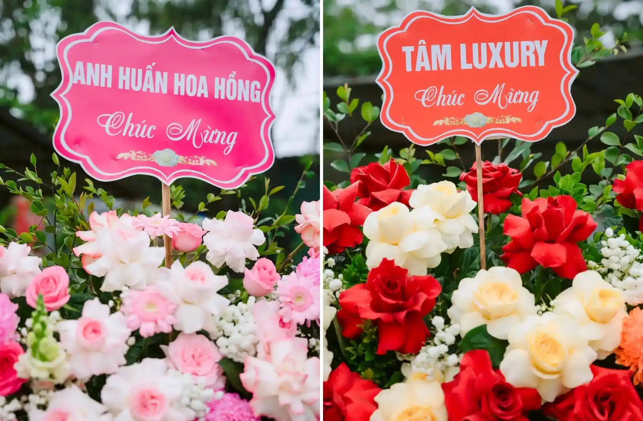 Doanh Nhân Huấn Hoa Hồng gửi hoa chúc mừng