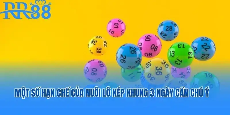 Một số hạn chế của nuôi lô kép khung 3 ngày cần chú ý