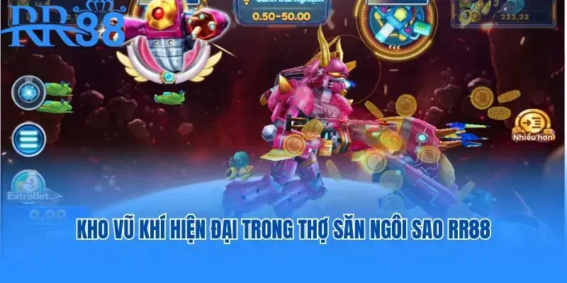 Kho vũ khí hiện đại trong Thợ Săn Ngôi Sao RR88