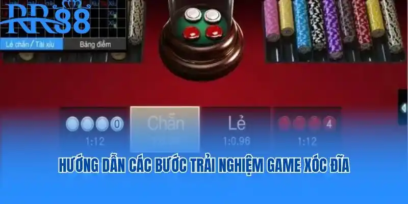 Hướng dẫn các bước trải nghiệm game xóc đĩa tại RR88